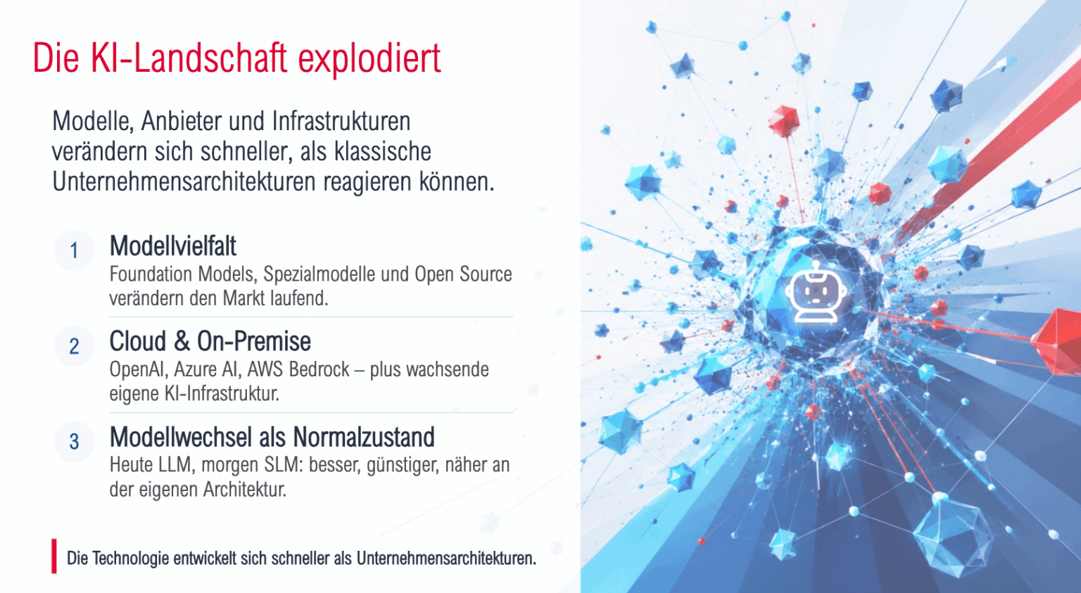 Vom klassischen Workflow zur agentischen Automatisierung im Banking 5 Die KI-Landschaft explodiert